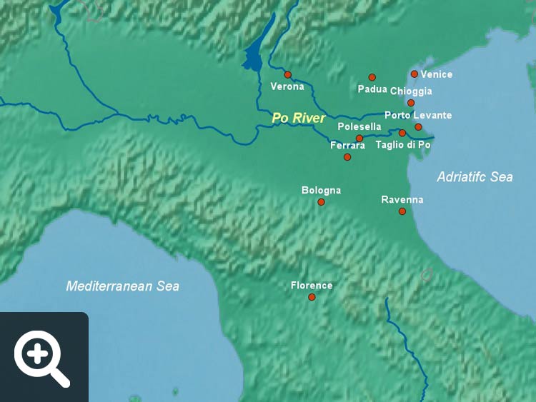 po cruise map